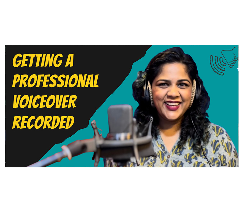 Getting a Professional VO recorded